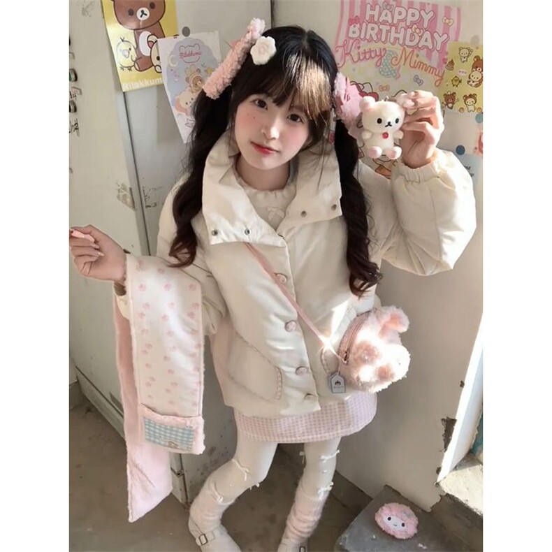 1506-1/M79001/P99冬日可爱萌妹风撞色立领棉服面包服,男装棉衣,星座1506-1