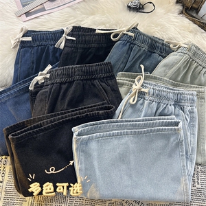 潮流百搭牛仔显高显瘦休闲清爽外穿牛仔短裤  DK850-特批32图片