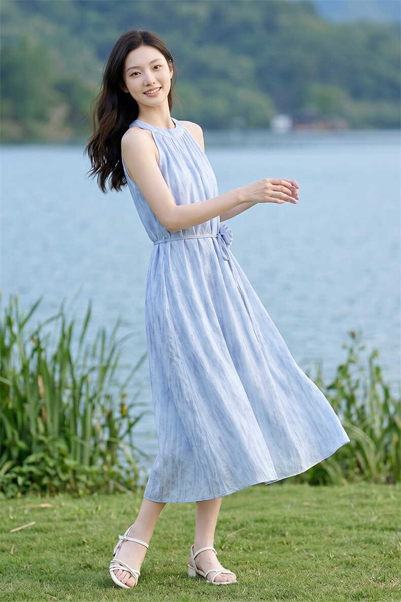 连衣裙女夏季轻盈凉爽波西米亚,女装套装/套裙,曼沙奕珂