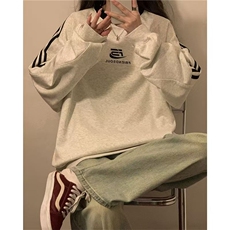 美式重磅加绒连帽卫衣男冬季加绒上衣宽松潮情侣套头衫WYF07P43，男装卫衣，星座1013-5