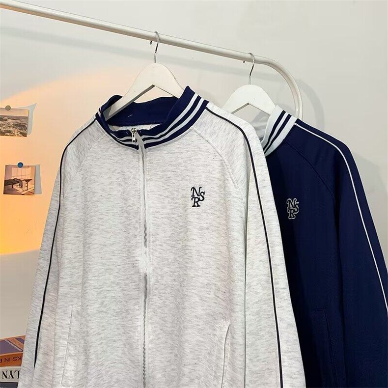 春季刺绣立领运动卫衣男GX611P50,男装卫衣,星座1116-2