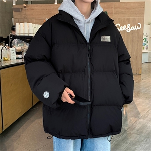 男士棉衣拼接立领冬季棉服M0882-P85图片