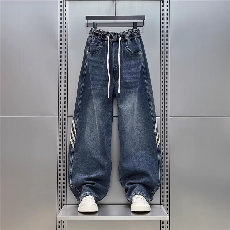 1506-1/KB8331/P53牛仔裤男款春季显瘦美式复古弯刀牛仔长裤百搭,男装牛仔裤,星座1506-1