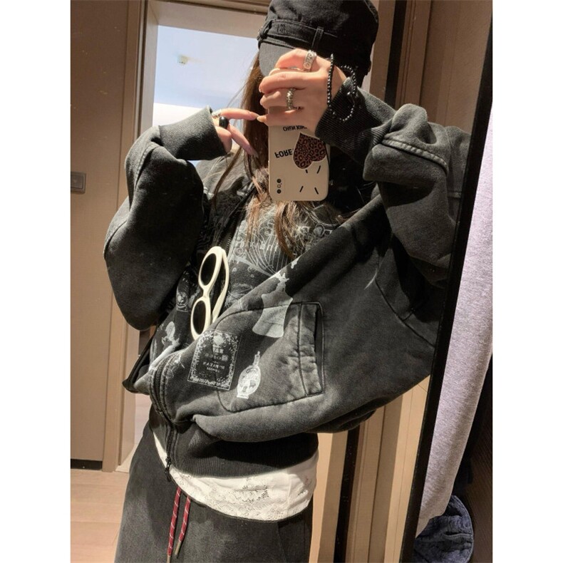 DD03-p75水洗开衫外套,女装短外套,电商B323A