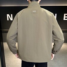 店主风新款夹克外套男春秋休闲百搭时尚立领男士夹克N818-P72，男装夹克，星座310B-3