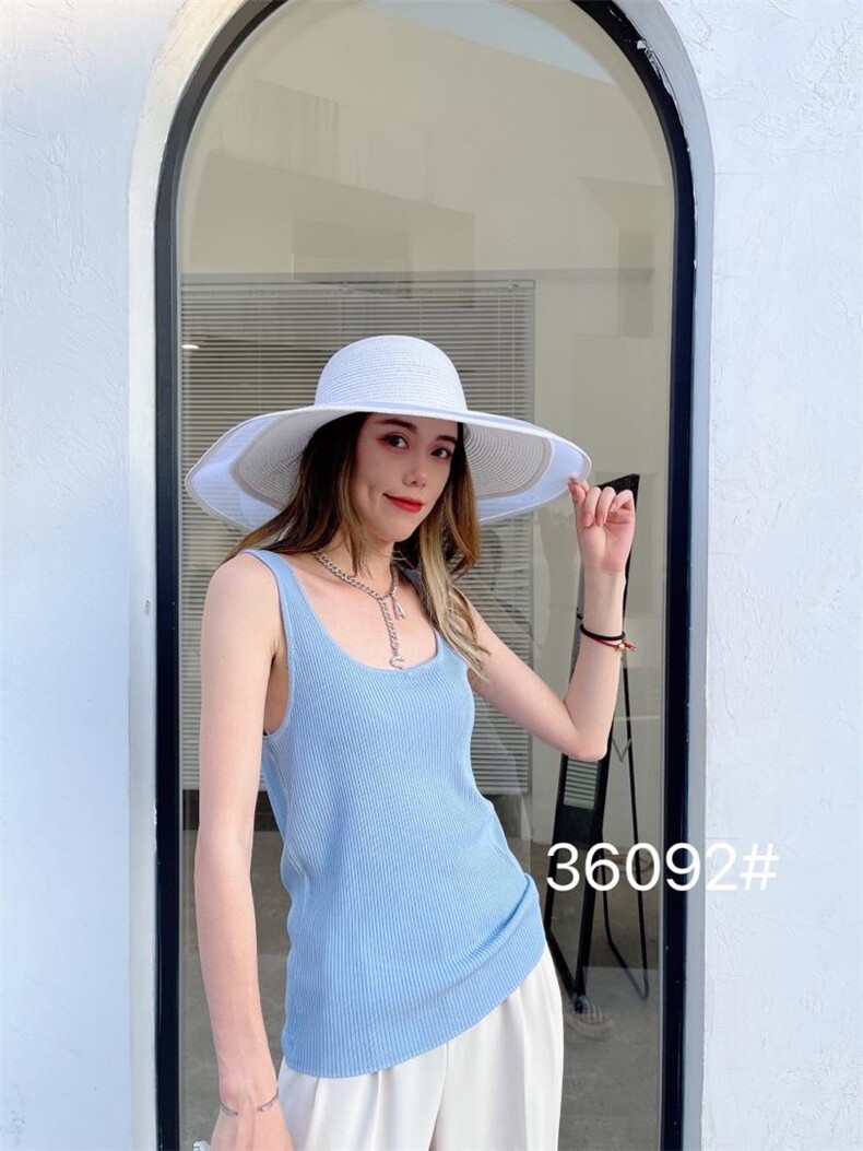 现货，冰麻背心，夏季新款上新，女装背心吊带，千百莲