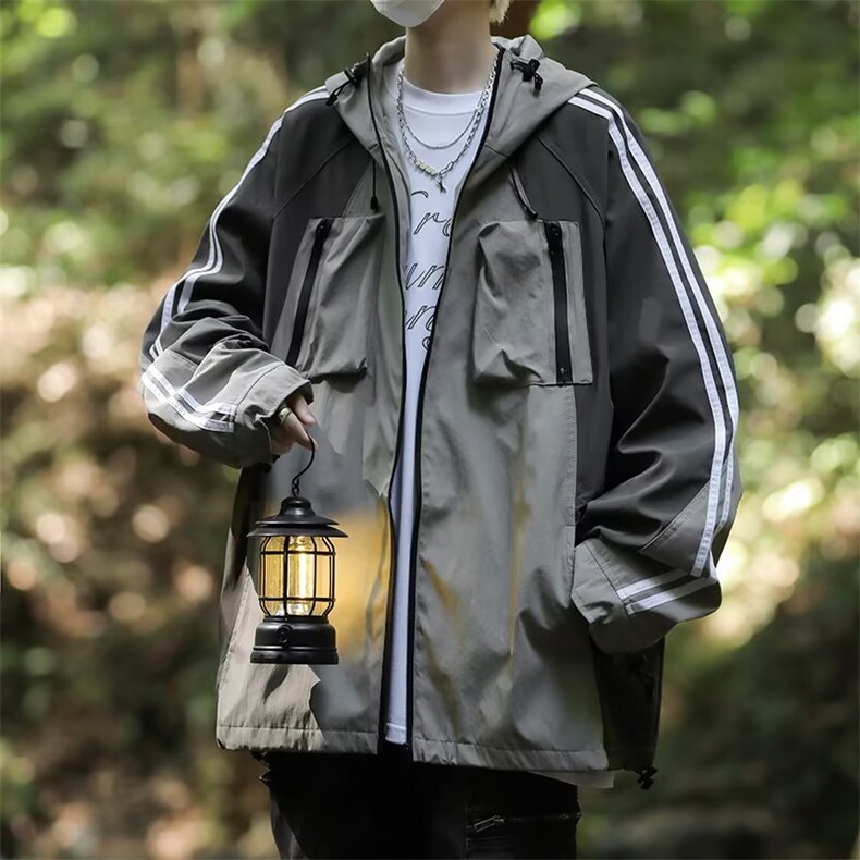 秋季青春流行男夹克文艺潮外套QJK01P63,男装夹克,星座1116-2