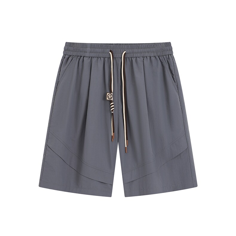 解构拼接速干冰丝五分休闲短裤DK027平铺锦纶(S-2XL)TP22,男装休闲裤,电商A088