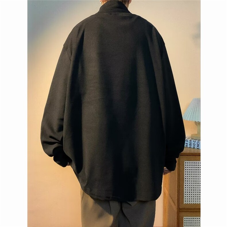 美式街头设计感圆领毛衣男慵懒风休闲针织衫Y8021P25,男装针织衫/毛衣,星座1116-2