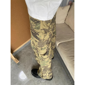 【有货】迷彩工装裤男大口袋裤子直筒阔腿休闲裤MCK01HH-特P55图片