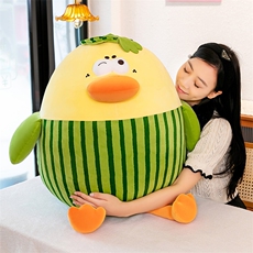 天乐毛绒玩具 水果鸭