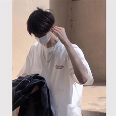 可设48小时发货支持抖音得物来样二开230克重磅美式短袖t恤MT421，男装T恤，电商A486