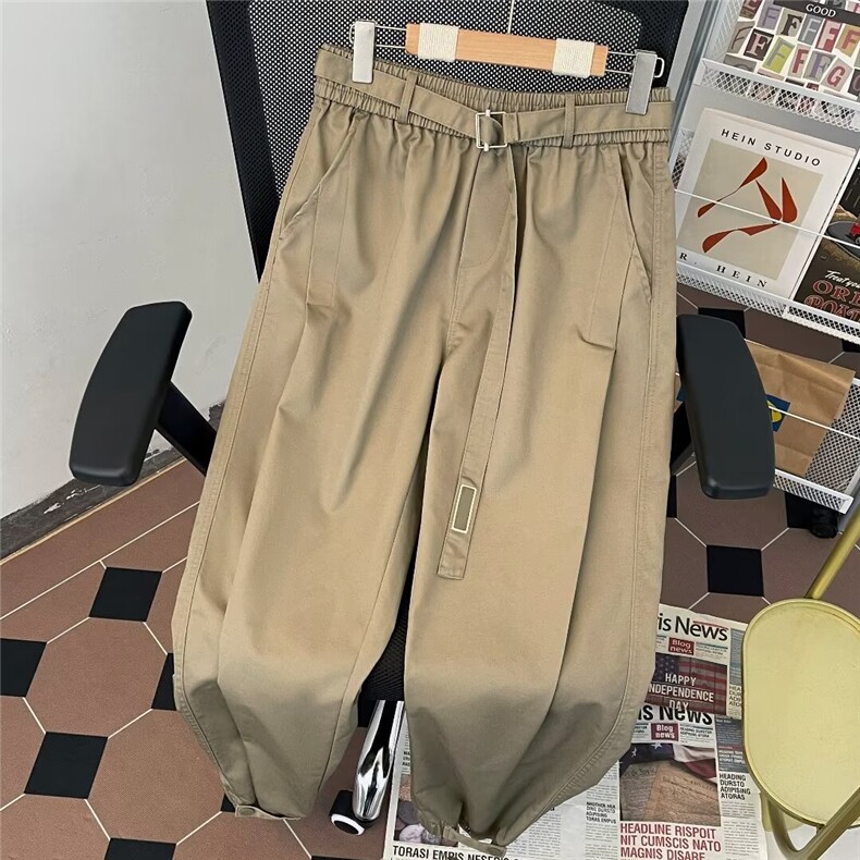 男新款青少年时尚休闲裤送腰带WK2826P38,男装休闲裤,星座1116-2