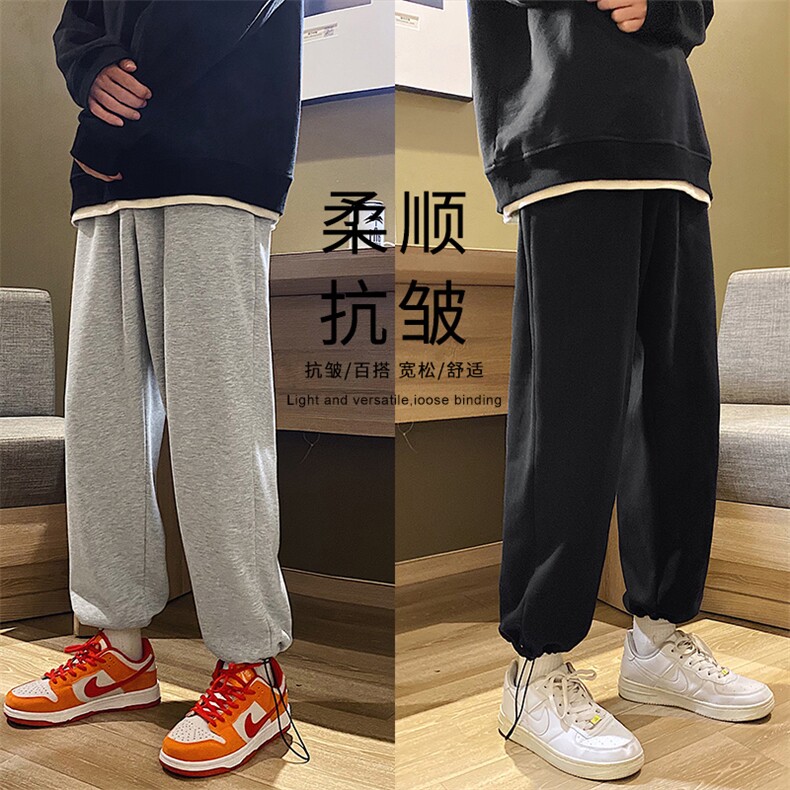 2023秋冬卫裤高弹健康布聚酯纤维WK01-1特批23，男装休闲裤，星座718-1
