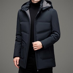 BAMJ-6812钱塘2020-2冬季厚款商务休闲简约中年男士羽绒服P235图片
