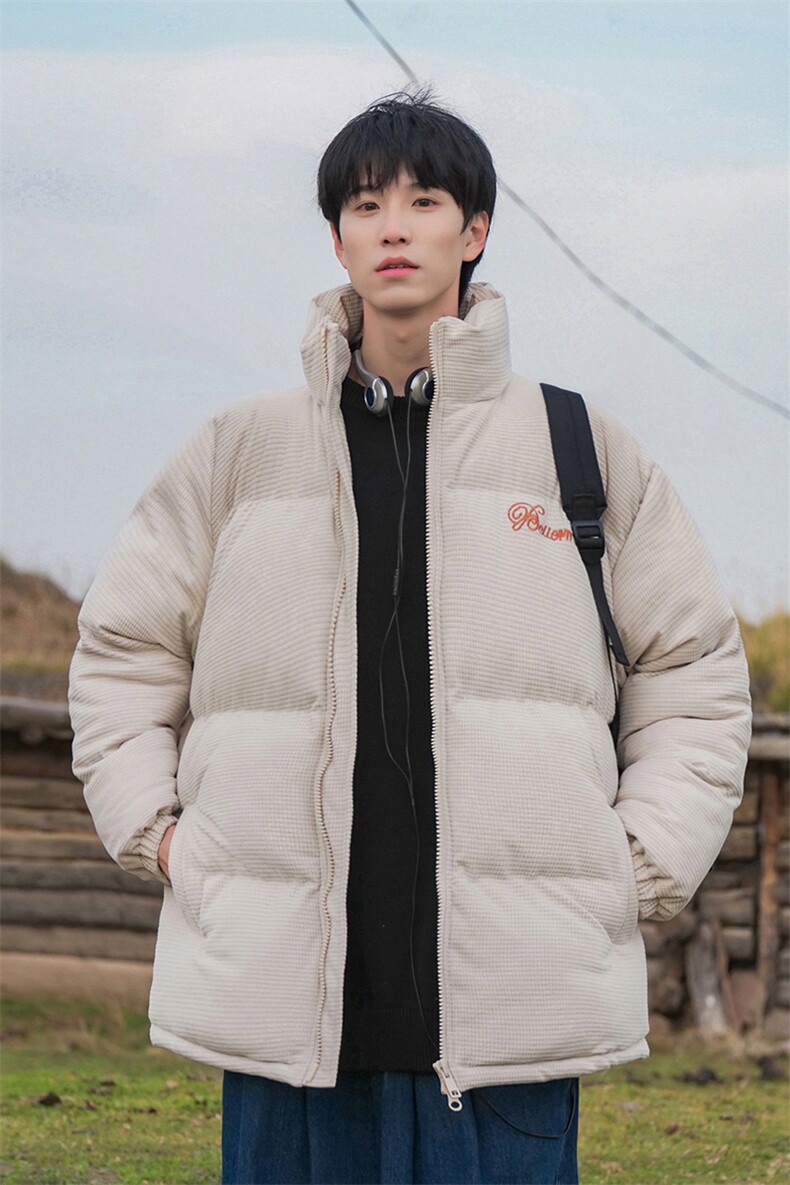 港风潮牌新款宽松立领卸韩版潮流保暖棉衣M089-P90控129,男装棉衣,星座717