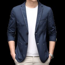 西装男2023新款中年男士秋季便西外套爸爸春秋商务休闲西服男装，男装西服，电商B212（原钱塘6029）