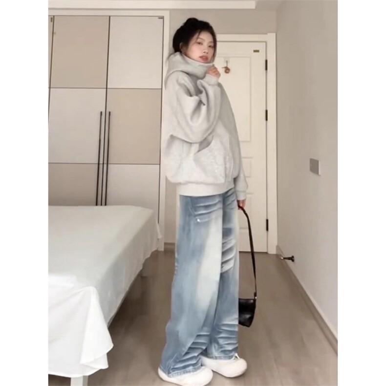 灰色连帽卫衣短外套女春秋2025新款早秋季穿搭巨好看韩系上衣,女装短外套,星座506A