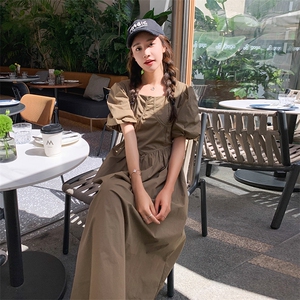 【现货】夏季新款纯色连衣裙82363-P115-K165图片