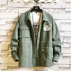 714-3-S608男女挂拍新品日系外套夹克情侣款精品新,图片