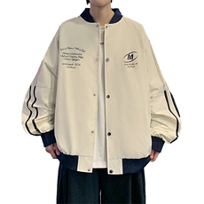 2025新款青年立领棒球服卫衣休闲数码印花男外套-JK3003-P48，女装短外套，星座1105-2