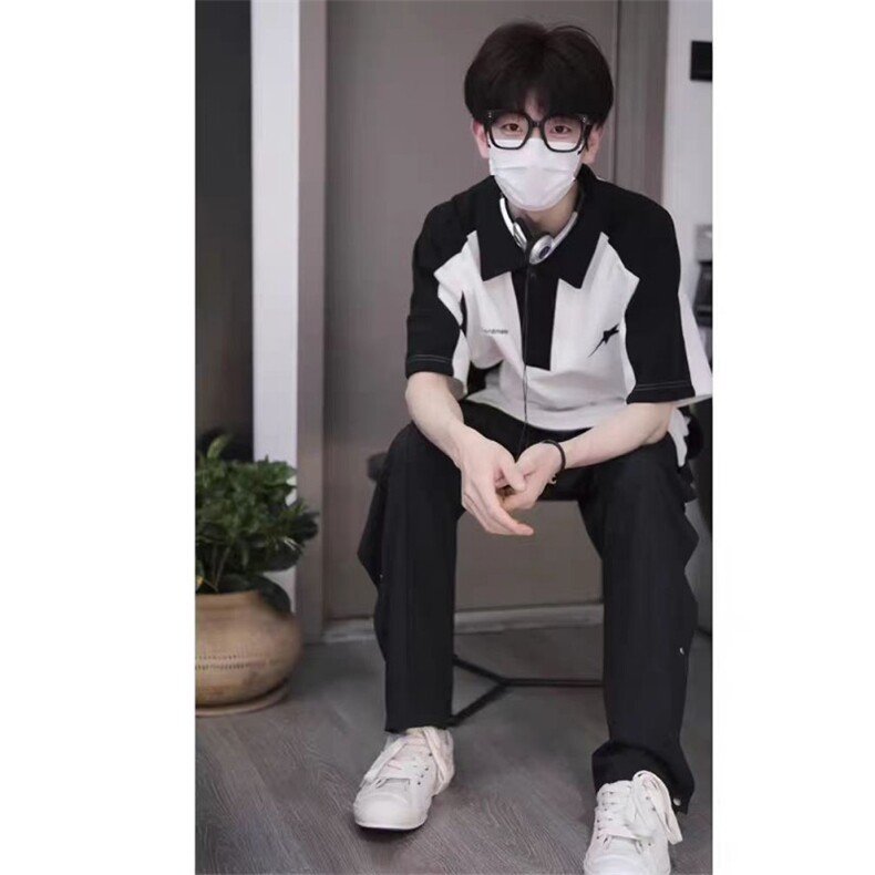 Polo衫短袖男新款夏季薄款翻领宽松上衣服休闲半袖T恤PA188-P30,男装T恤,星座1008