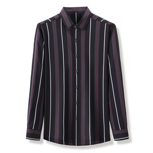 男式服装春秋季新款衬衫男长袖翻领休闲四季可穿衬衣 XY2203-P68图片
