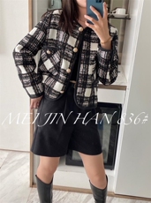 美巾涵5121格子小香风，其它，美巾涵