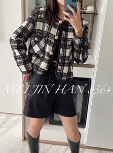 美巾涵5121 格子小香风图片