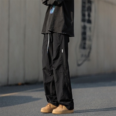 街头百搭阔腿工装裤男宽松直筒休闲裤户外速干运动裤K7478-P32，男装休闲裤，星座512-3