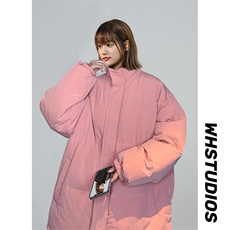 中性风2025新款棉衣女纯色立领棉袄加绒加厚棉服外套3364-P60，男装棉衣，星座207