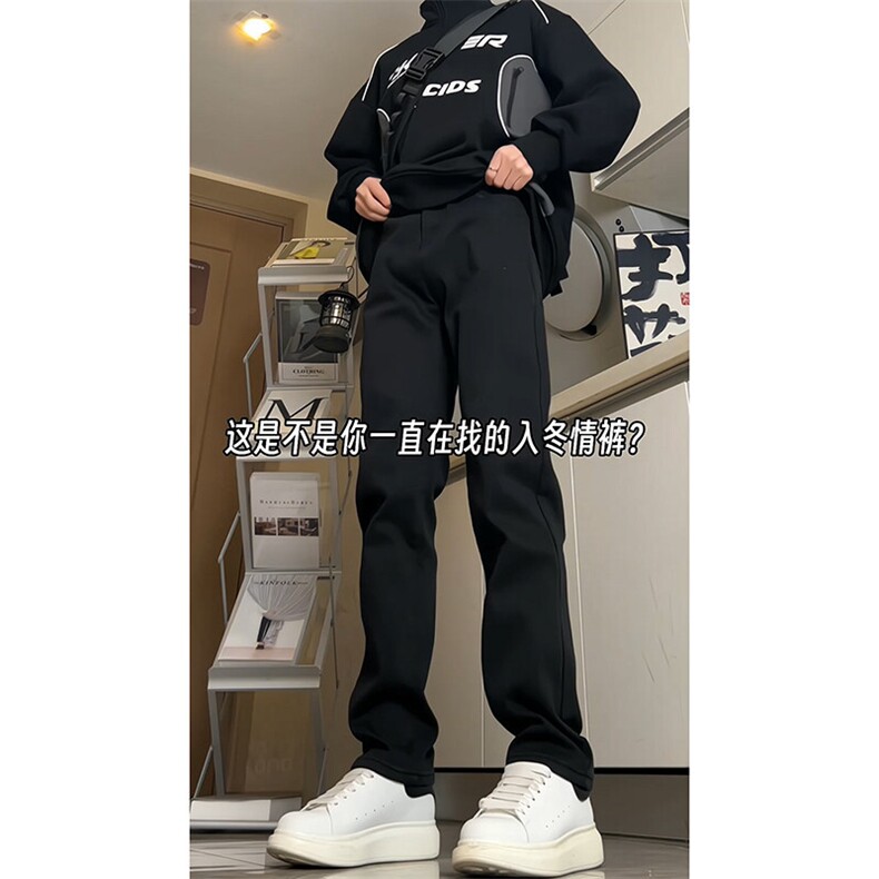 某音品质！加绒加厚牛仔裤修身显瘦视频切片常规55加绒65,男装牛仔裤,星座310A-4