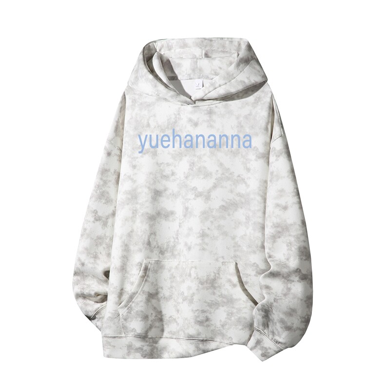 得物供货、重磅420克现货 麂皮绒扎染卫衣HD019-1-WL25362ZR-P45图片