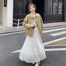 【现货已出】新增黄色~短款皮衣外套女W331p145k198，女装皮衣，2C209
