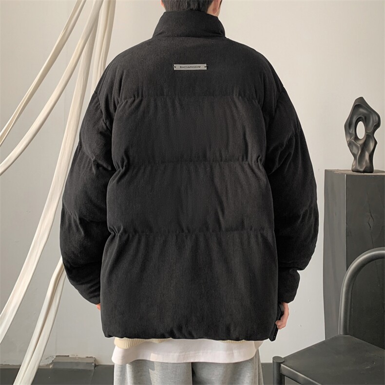 W8213P125控168大皂灯芯绒设计感宽松休闲棉衣棉服,男装棉衣,电商B205