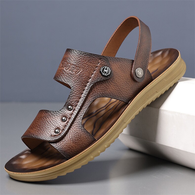 凉鞋男2025新款夏季外穿凉拖鞋男士软沙滩鞋，男鞋凉鞋，电商A223