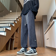 秋季新品欧棉绒休闲裤男HQ1188-TP45控价68简约运动百搭卫裤子，男装休闲裤，电商A102-1