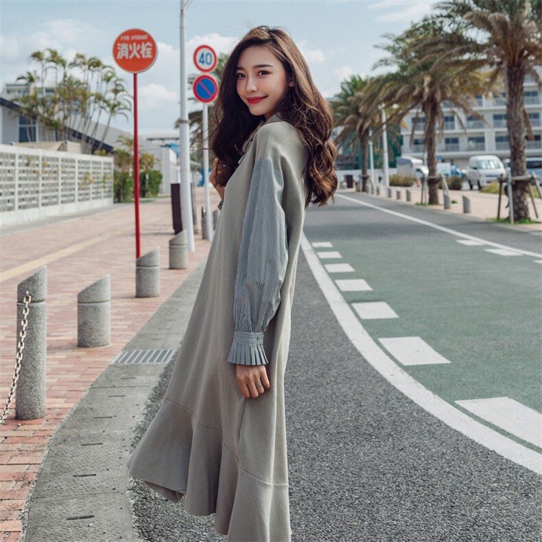现货数据好271-795-P95新款卫衣连衣裙控价138,女装连衣裙,浙宝271