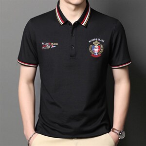 短袖t恤男士2023新款宽松T恤休闲男装上衣中青年运动服打底衫体恤图片