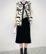 皮毛马甲，女装马甲，DL 迪黎