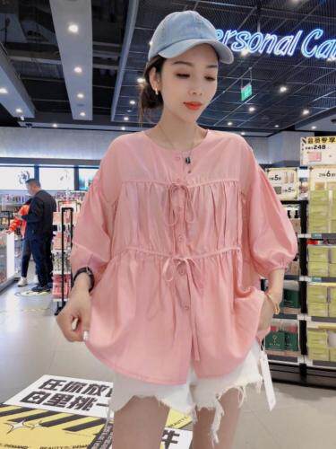 韩版天丝娃娃衫，女装，一杭