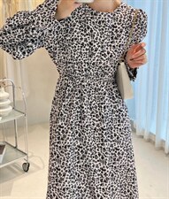 小碎花绑带连衣裙，女装连衣裙，TVMV(4F)