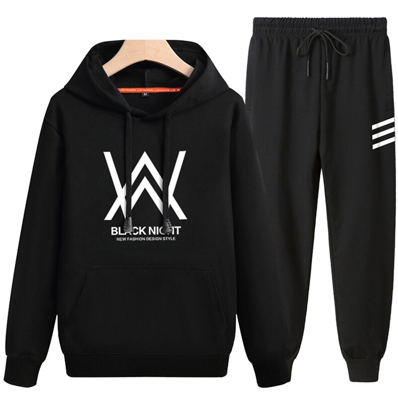 秋季连帽卫衣套装青少年学生运动两件套班服XZ102A-4-MT9804-P85,男装休闲套装,星座211-2