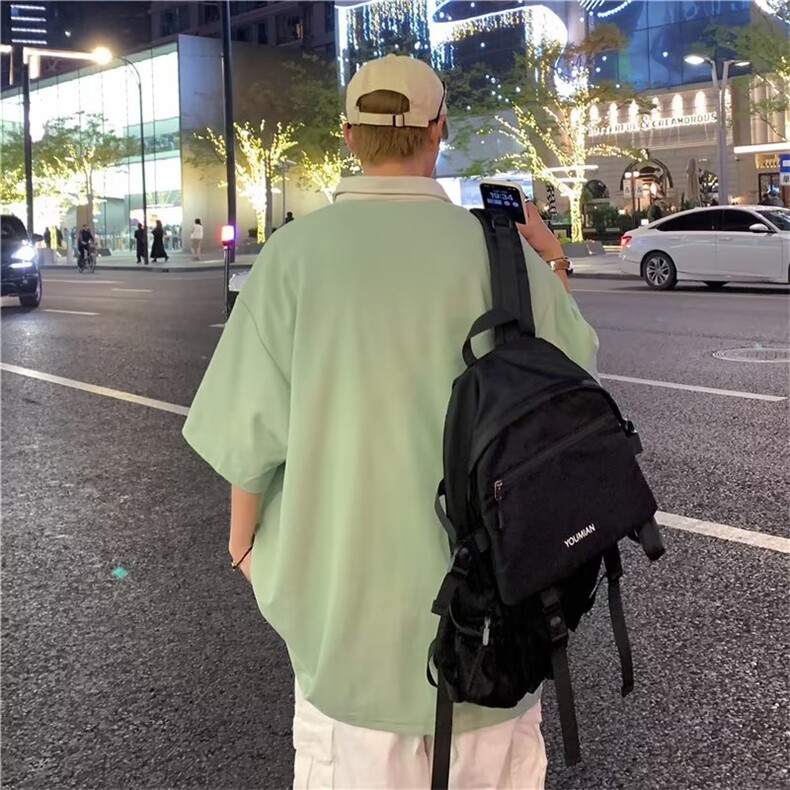 翻领短袖T恤男简约百搭休闲打底五分袖POLO衫K2521P30,男装Polo衫,星座1116-2