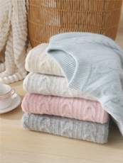 优质儿童加厚彩点羊毛衫男童套头毛衣女童羊绒针织衫宝宝妞花打底，童装儿童羊毛衫，初丹羊绒童装