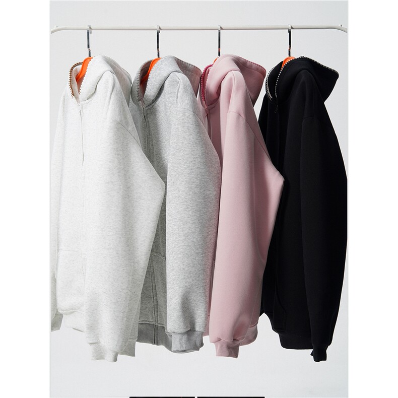 3XL-S基础百搭拉链开衫卫衣男休闲外套小心机WY45-P58400g,女装短外套,电商D206-1