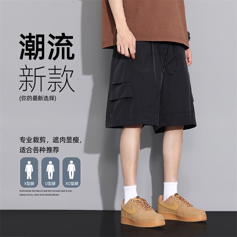 现货夏季工装短裤男ins潮牌休闲百搭潮流痞帅五分裤D02521-P38,男装牛仔裤,星座308B-2