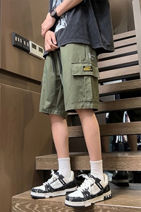 酒店-夏季工装短裤潮牌户外运动五分卫裤XZ301b-2-DK315P25图片
