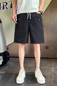 DK9599 P5878  高品质店主风小伙风夏季薄款痞帅五分裤短裤男图片