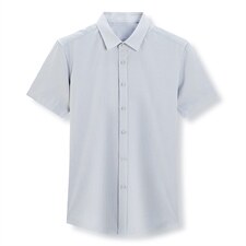 新款2023夏季男装上衣休闲百搭短袖宽松衬衫男士衬衣潮流，男装衬衫，电商B212（原钱塘6029）